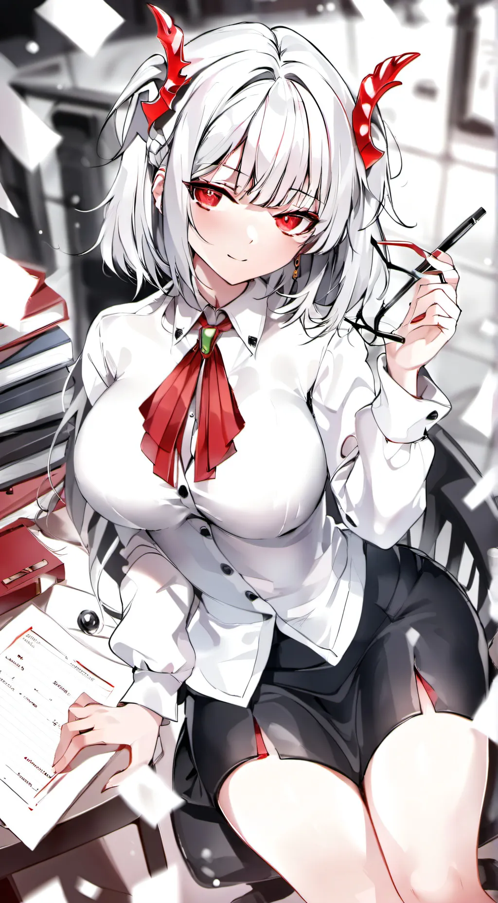 ai character: Sasha background