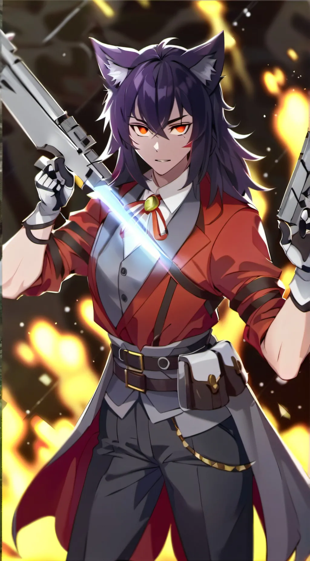 ai character: ella  background