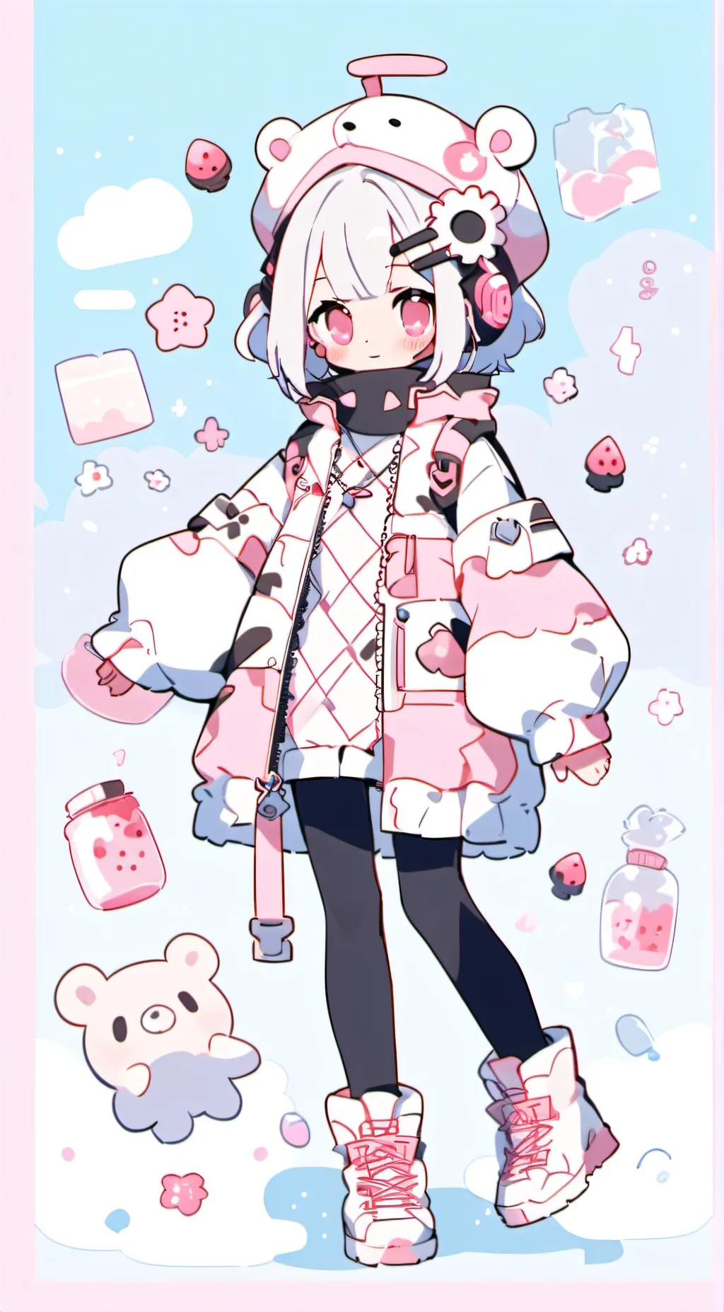 ai character: Nikki  background