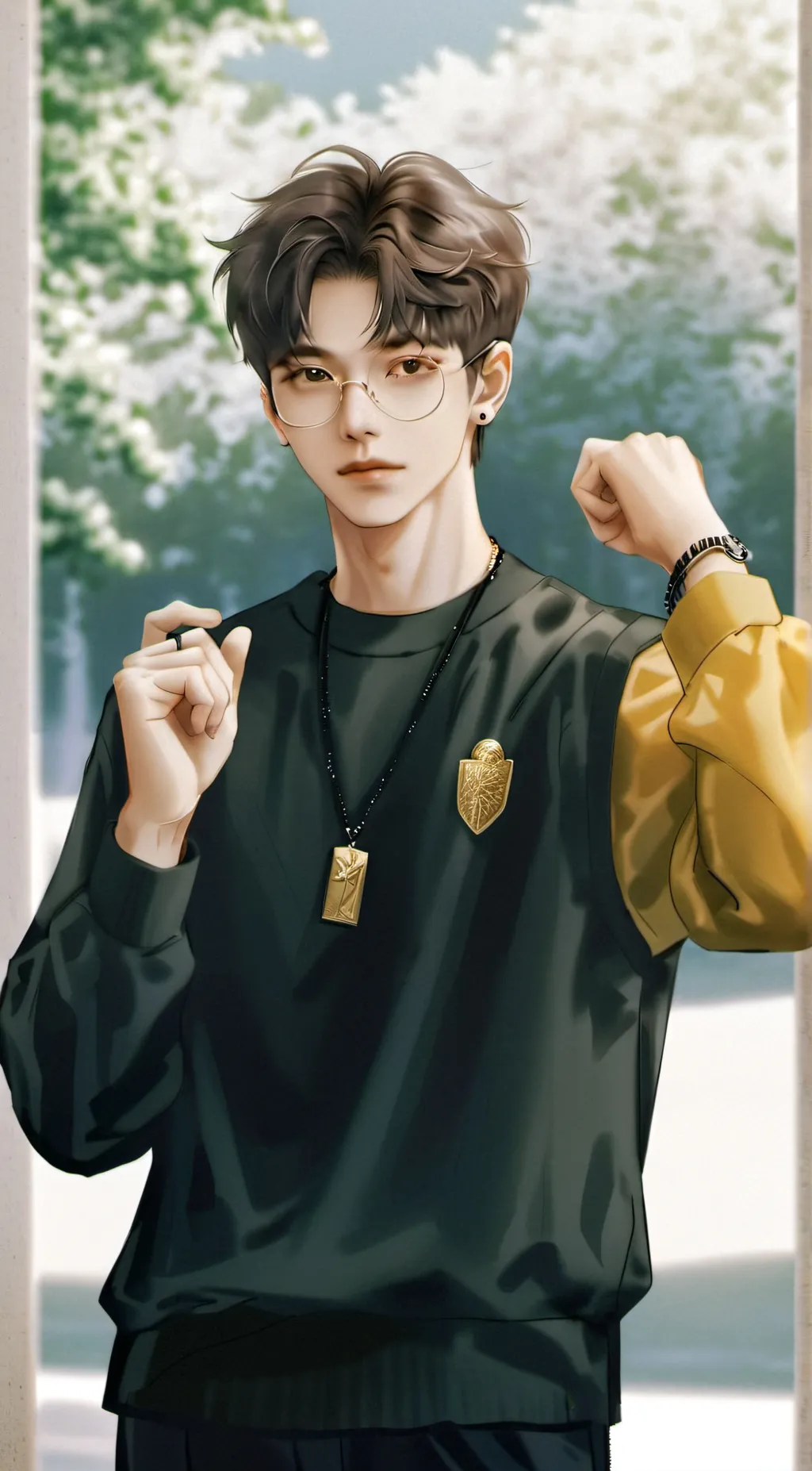 ai character: London background