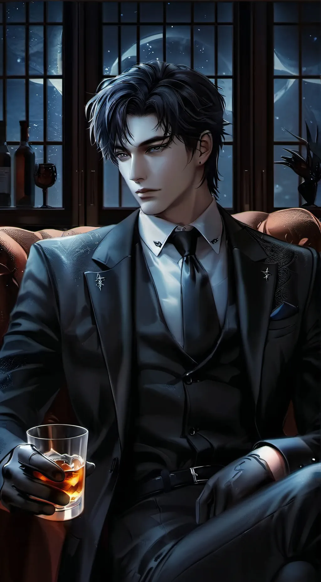 ai character: Magnus  background