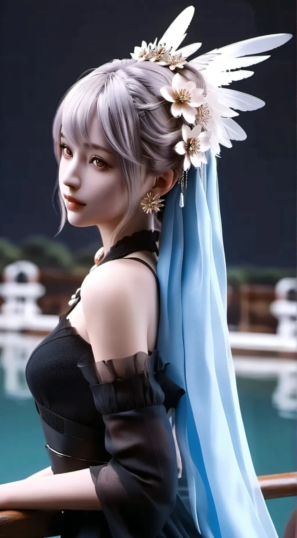 ai character: Lupe  background