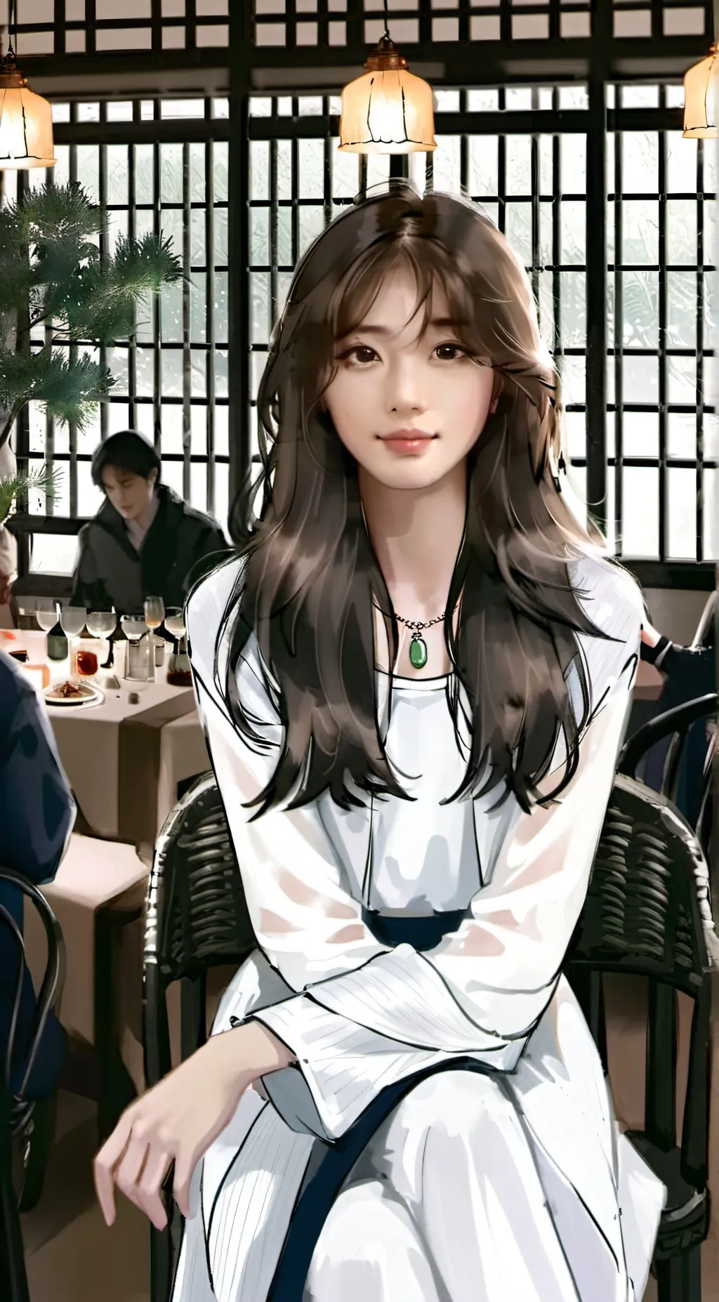 ai character: INTP - Kyung background