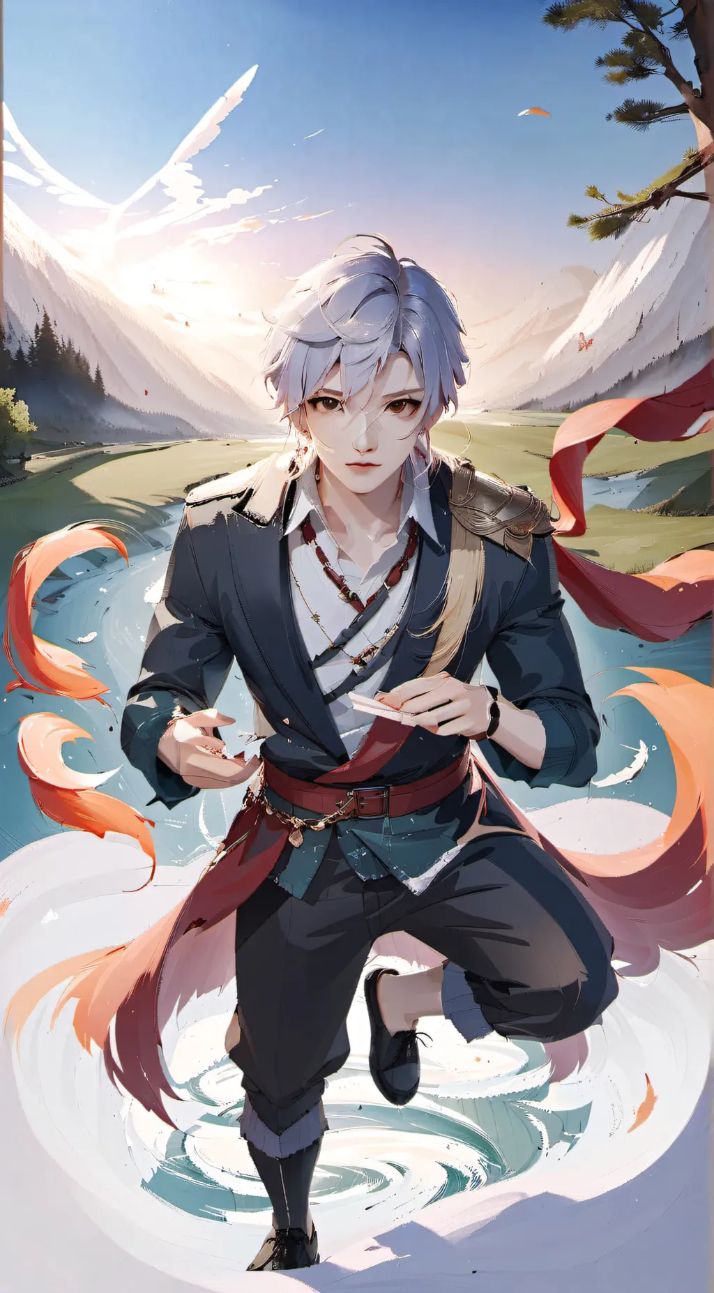 ai character: Zeke background