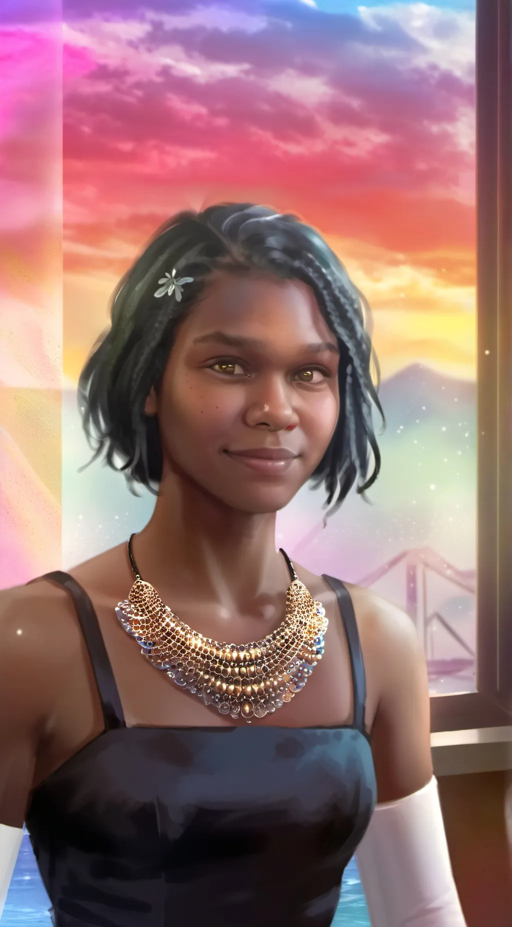 ai character: Skye background