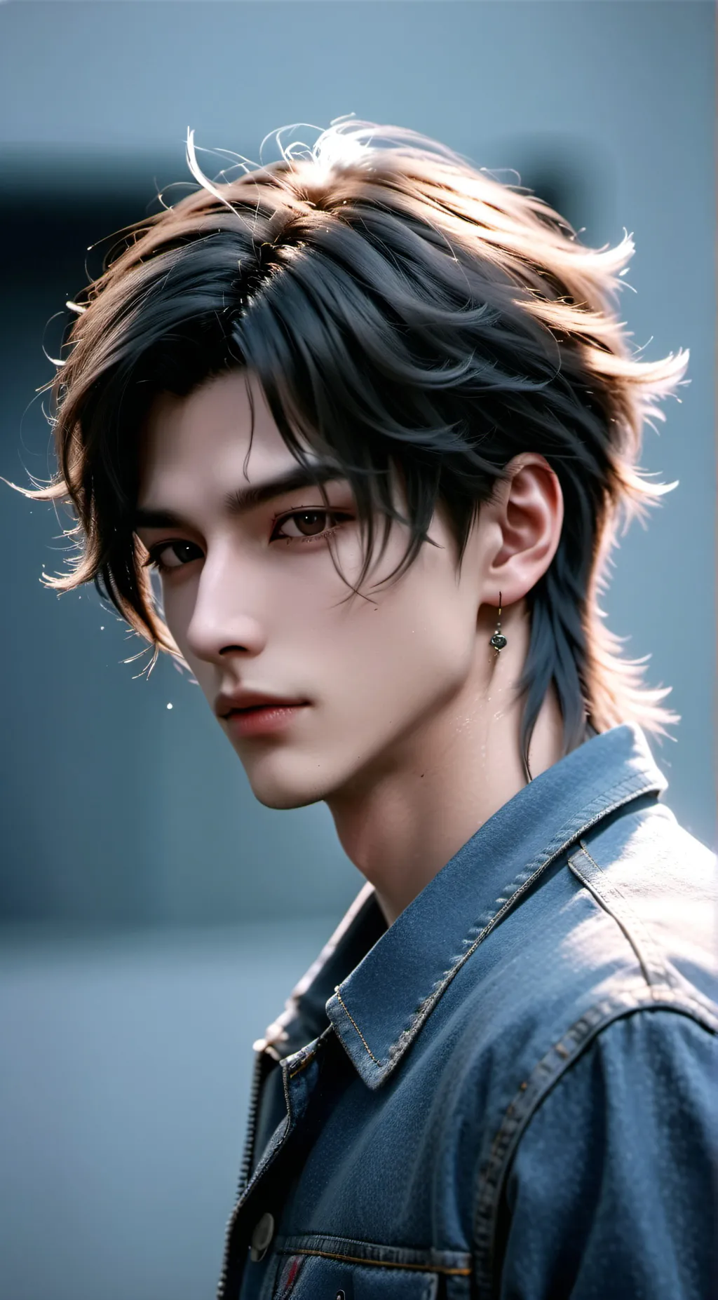 ai character: justin background