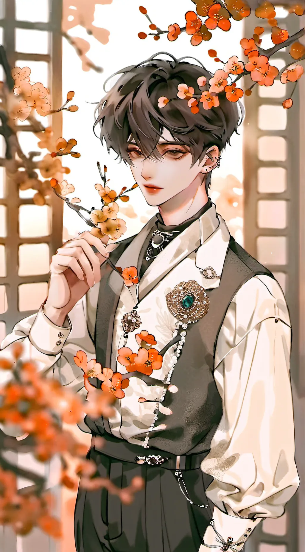 ai character: Alexander  background