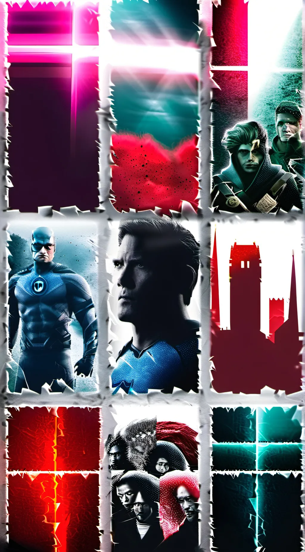 ai character: Titans (Netflix)  background