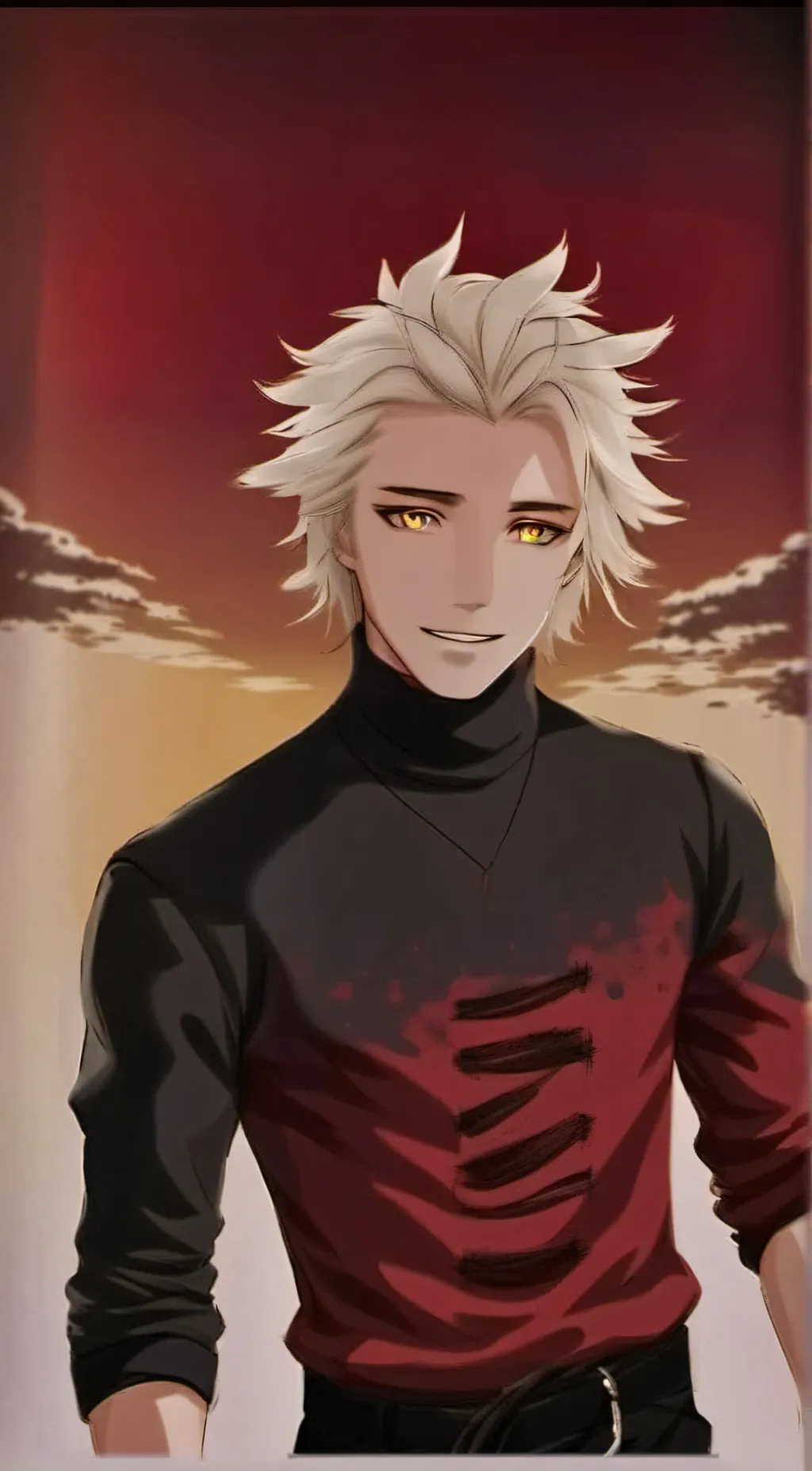 ai character: Douma(#womaneater) background