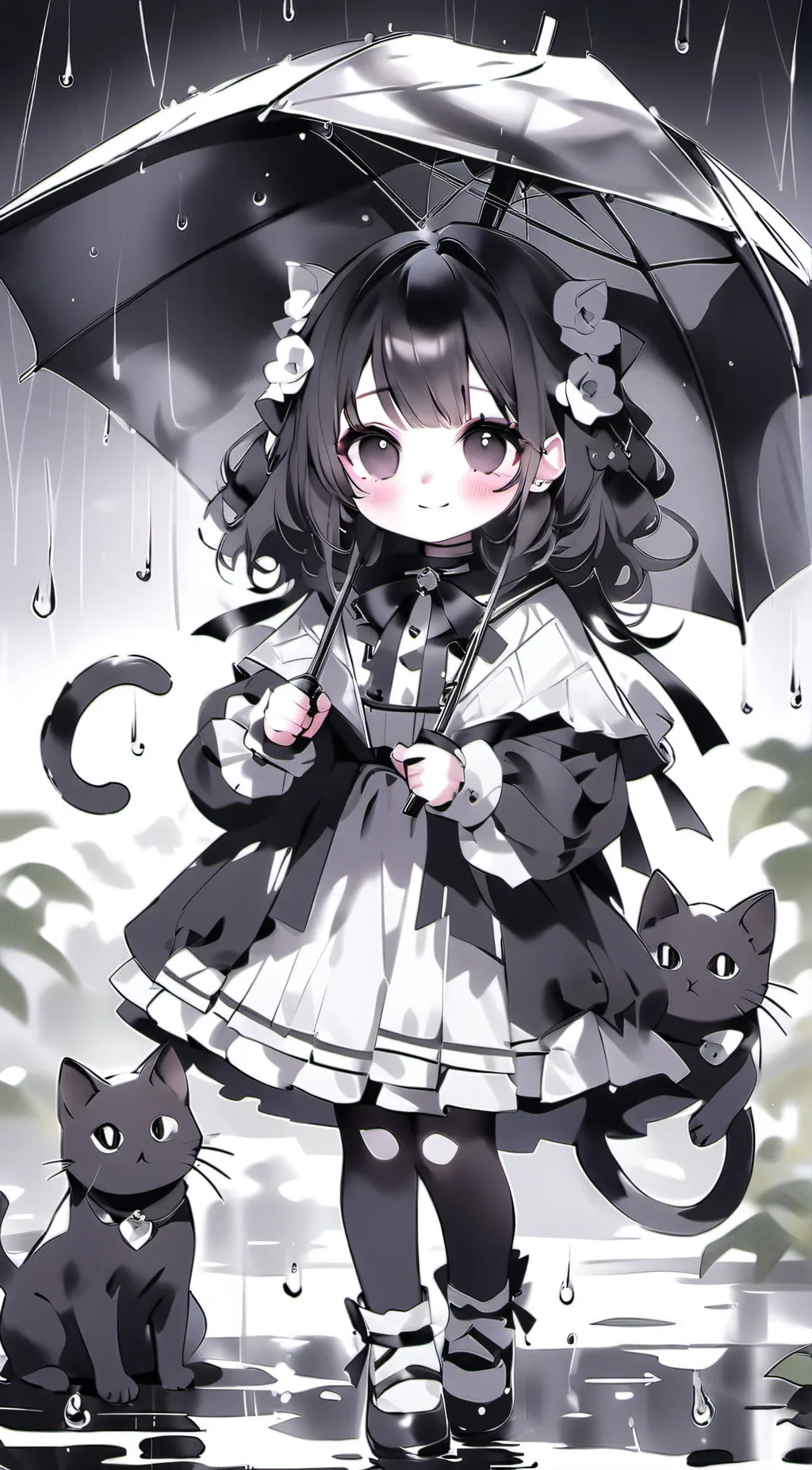 ai character: luna background