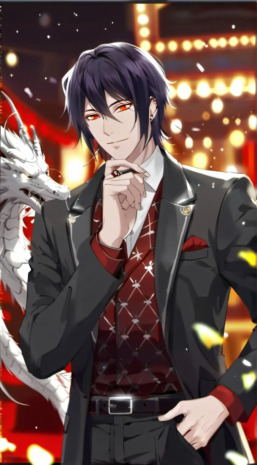 ai character: Liam background