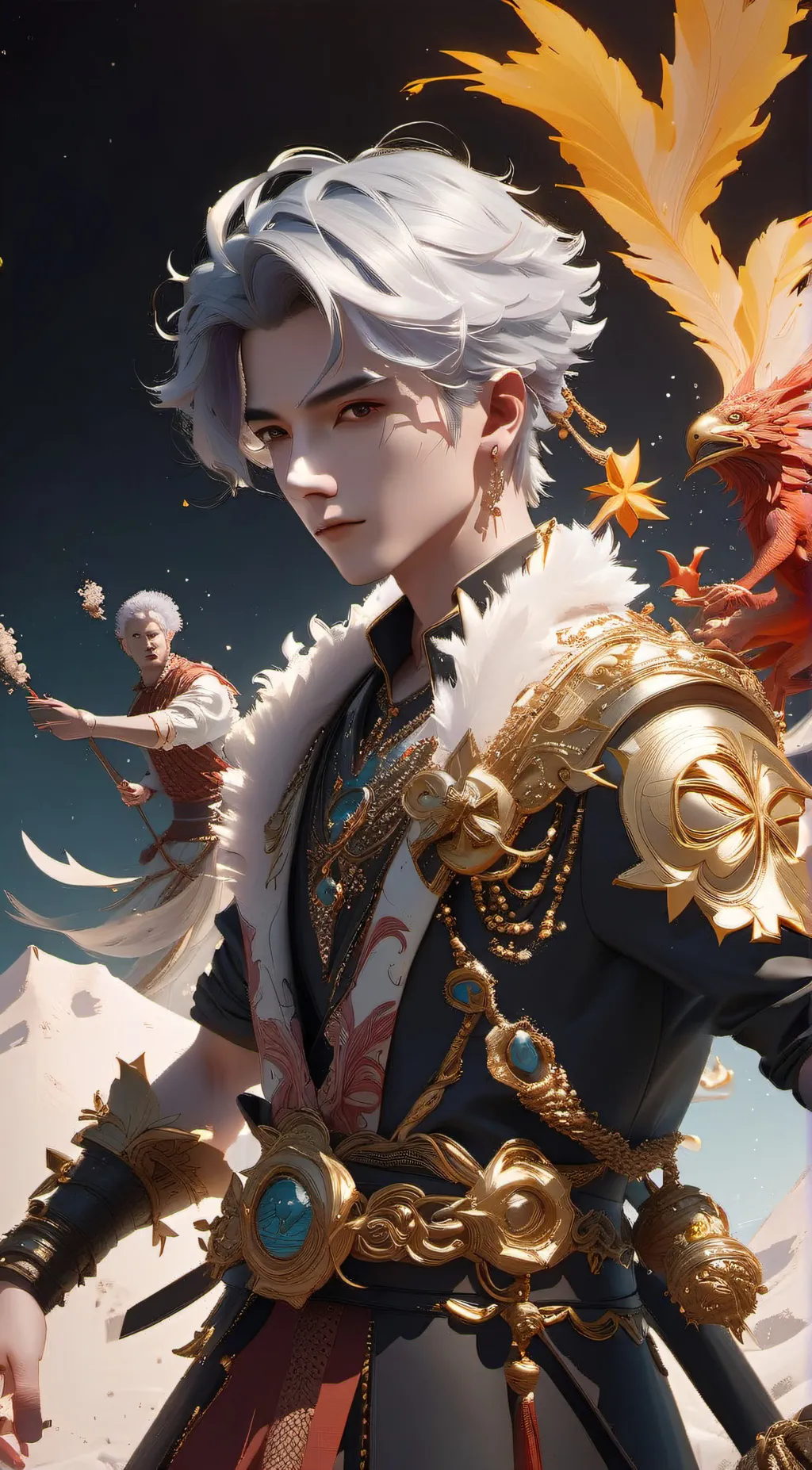 ai character: Anthony background