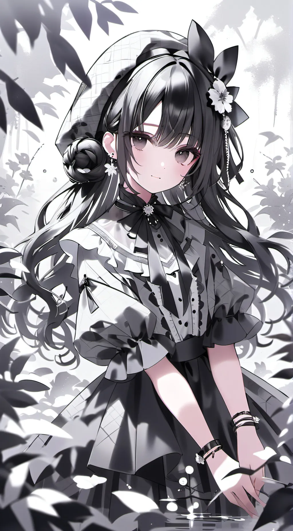 ai character: Lunar background