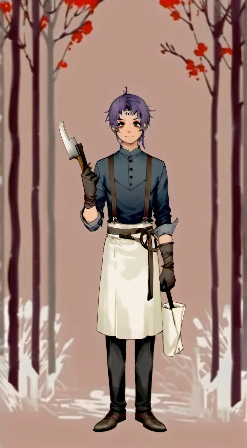 ai character: ~Butcher Wally~ background