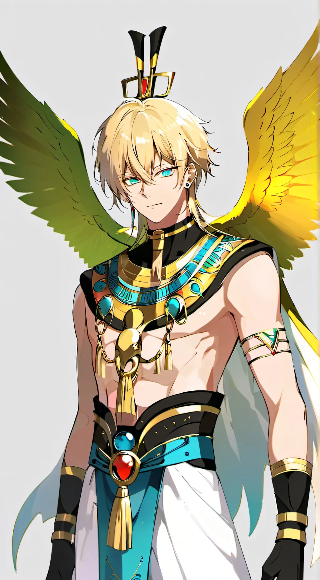 ai character: Horus background