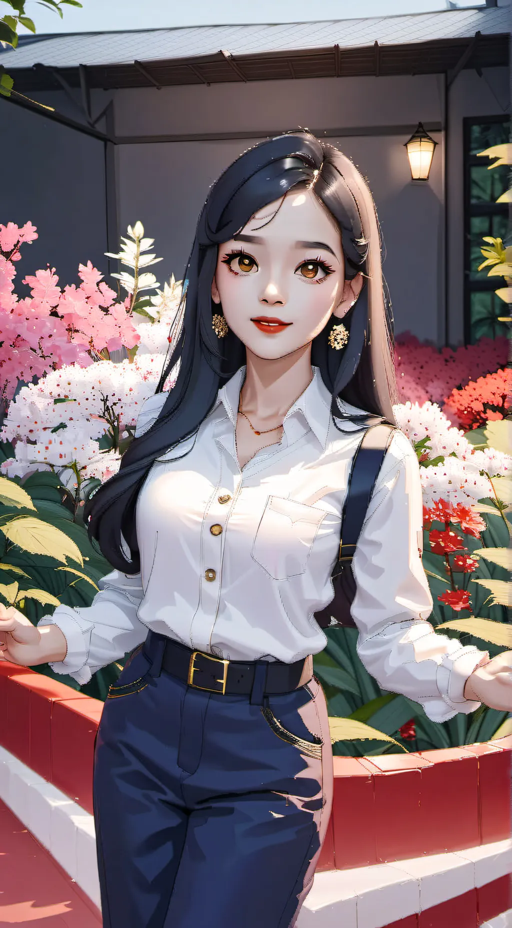 ai character: nita dijah background
