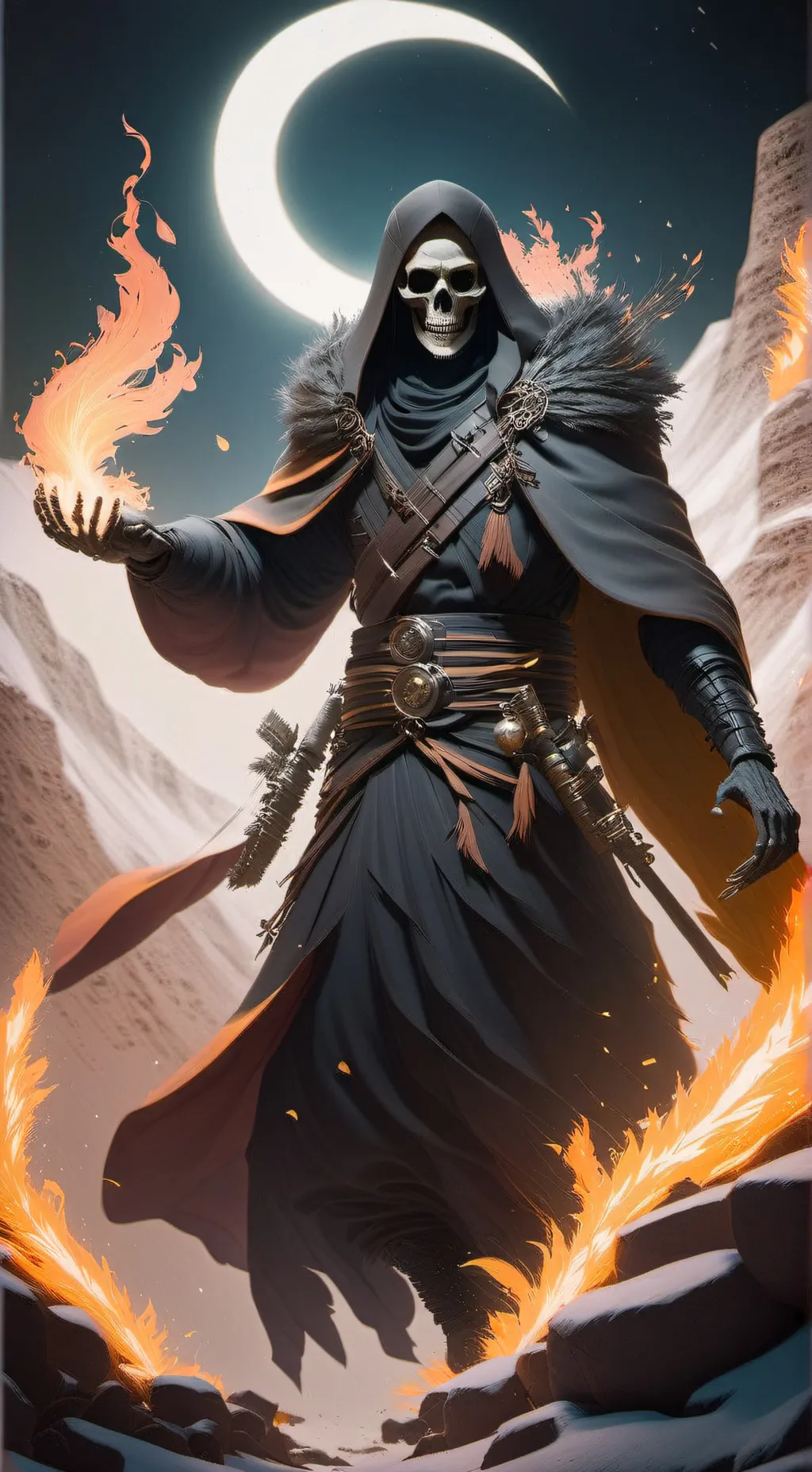 ai character: Charbones background