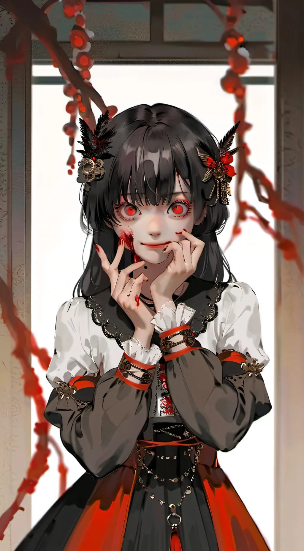 ai character: Misa. background