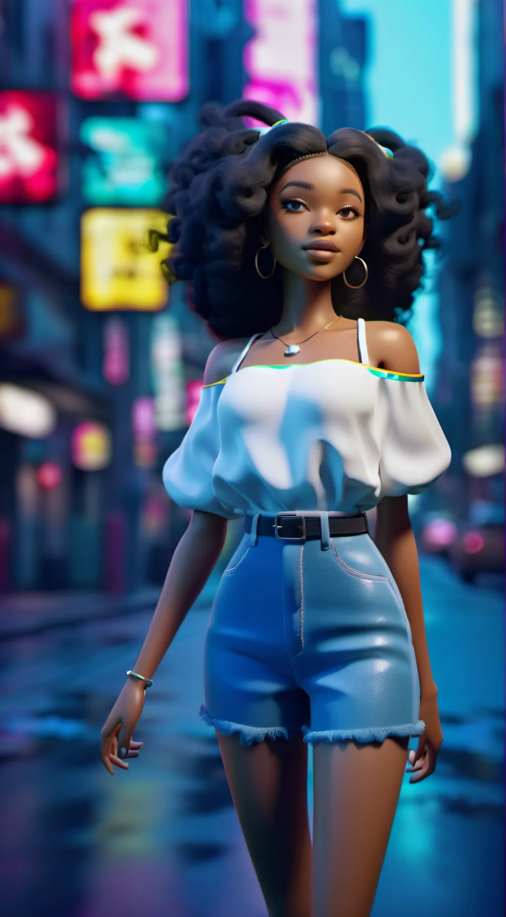 ai character: Milani background