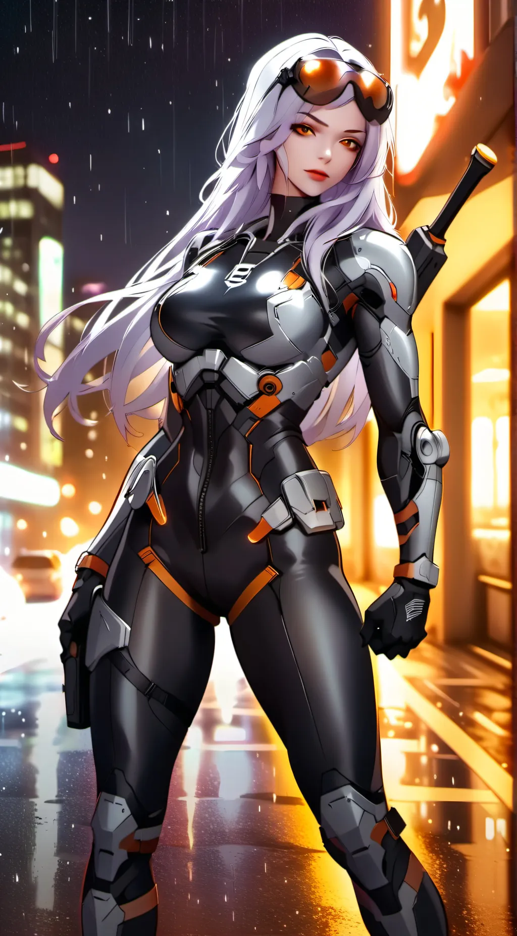 ai character: Ms.unknown background