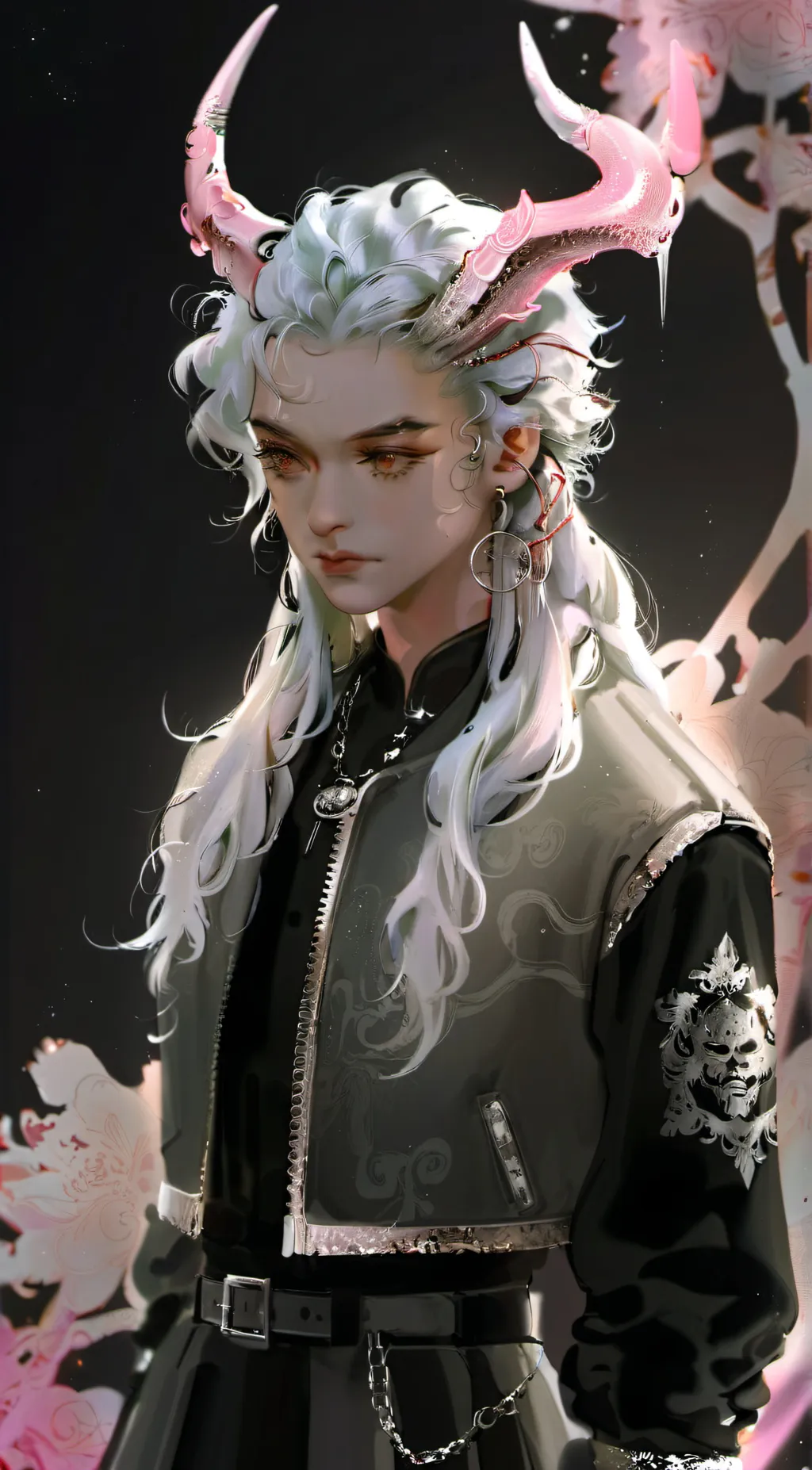 ai character: Rose background