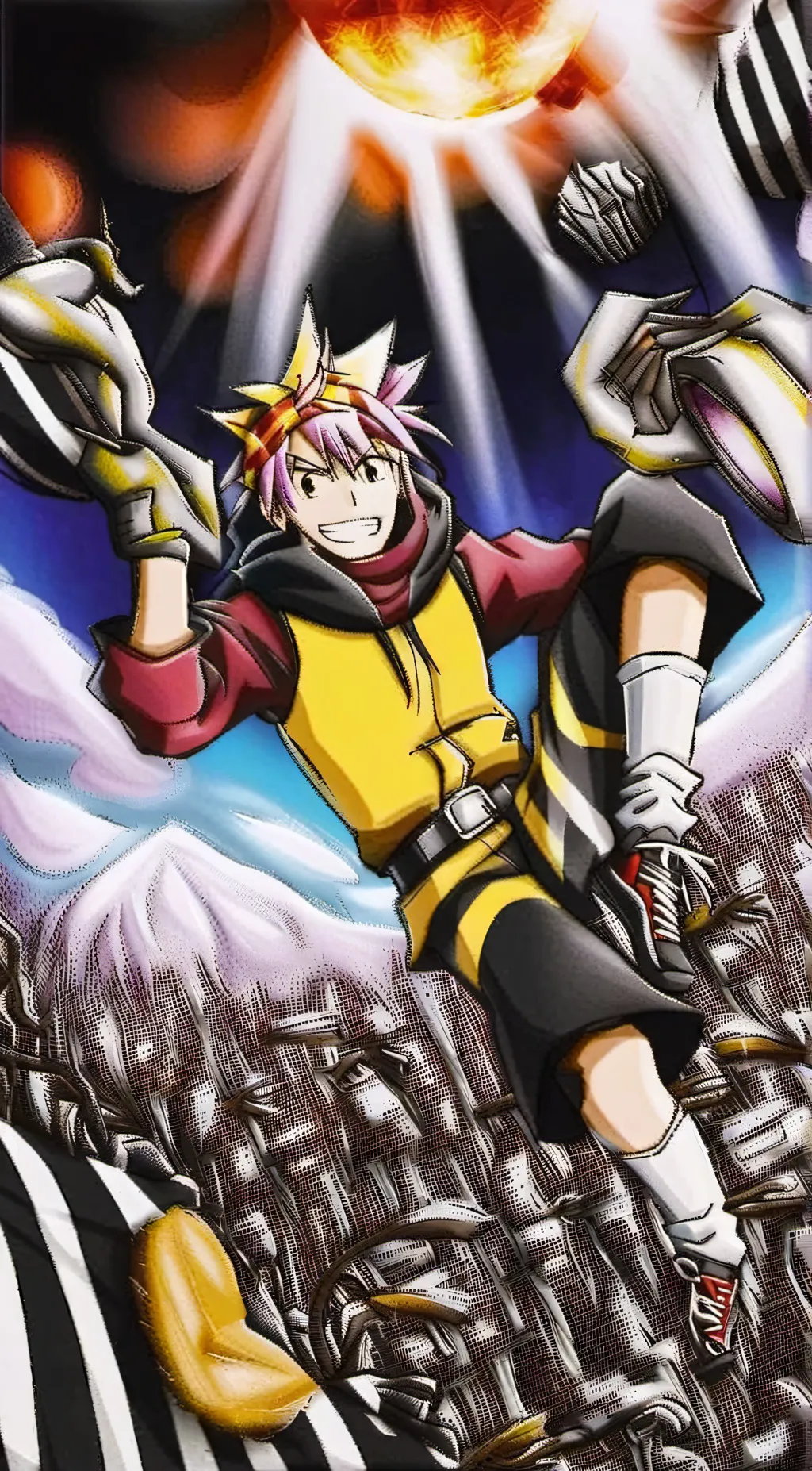 ai character: FAIRY TAIL GUILD background