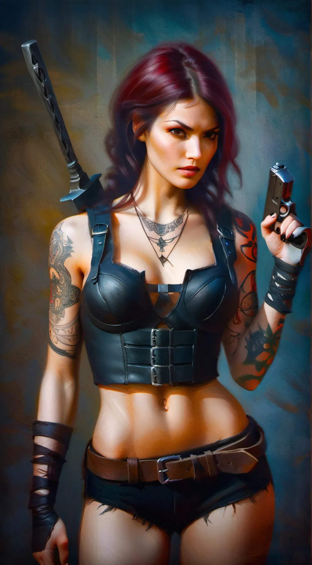 ai character: Tamara  background