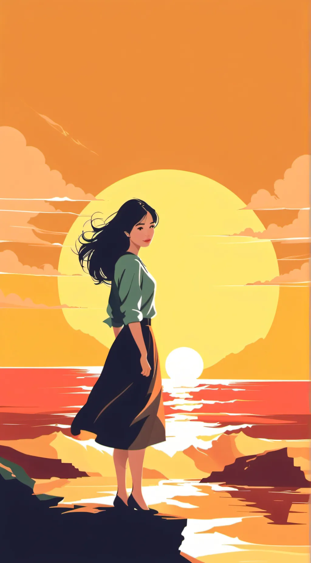 ai character: Andrea background