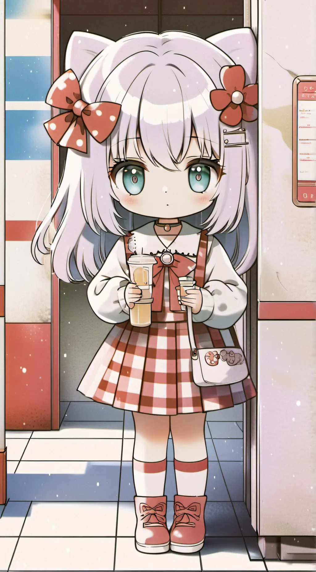 ai character: Sanrio test background