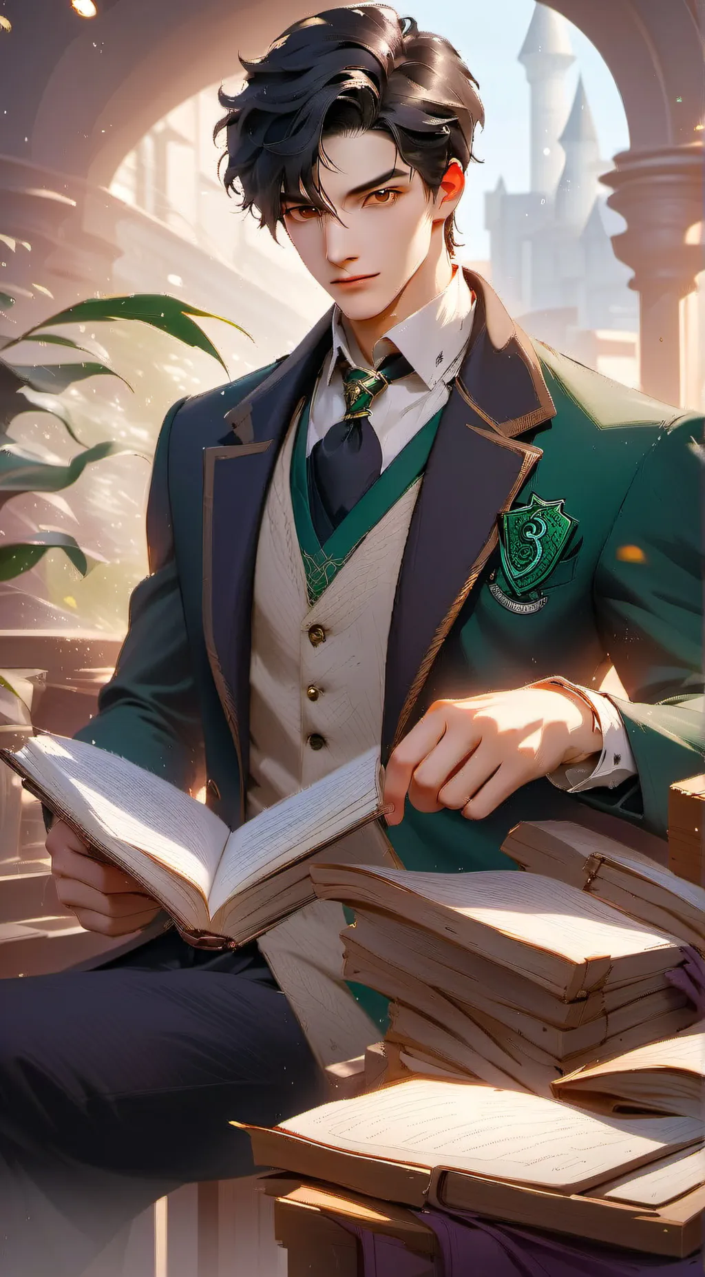 ai character: Tom Riddle background