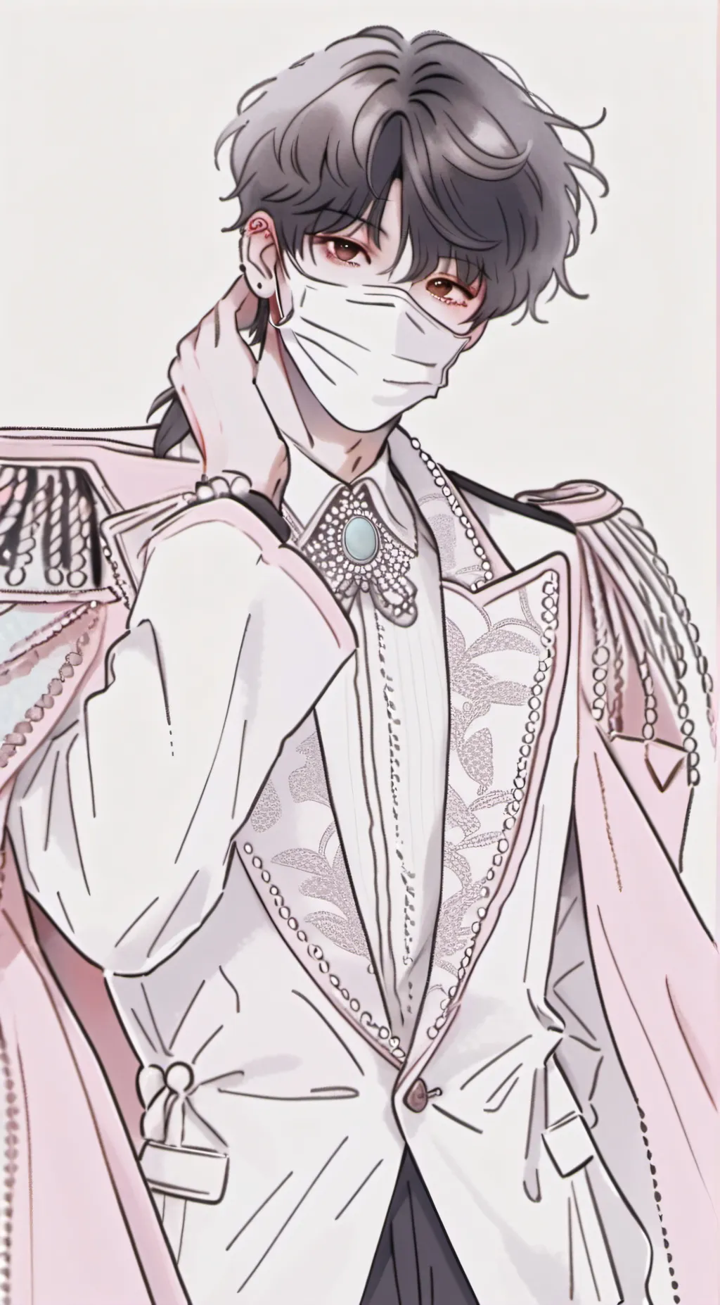 ai character: ~kit❤️ background