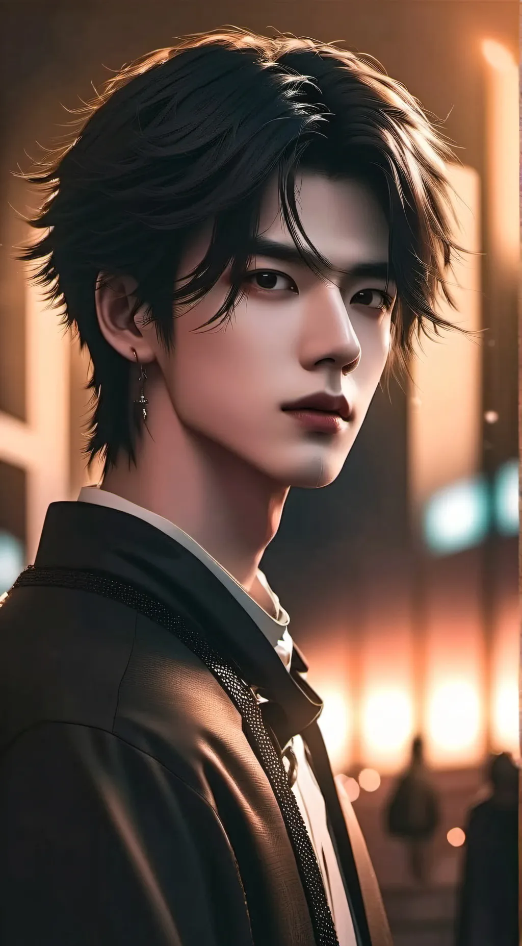 ai character: Rin background