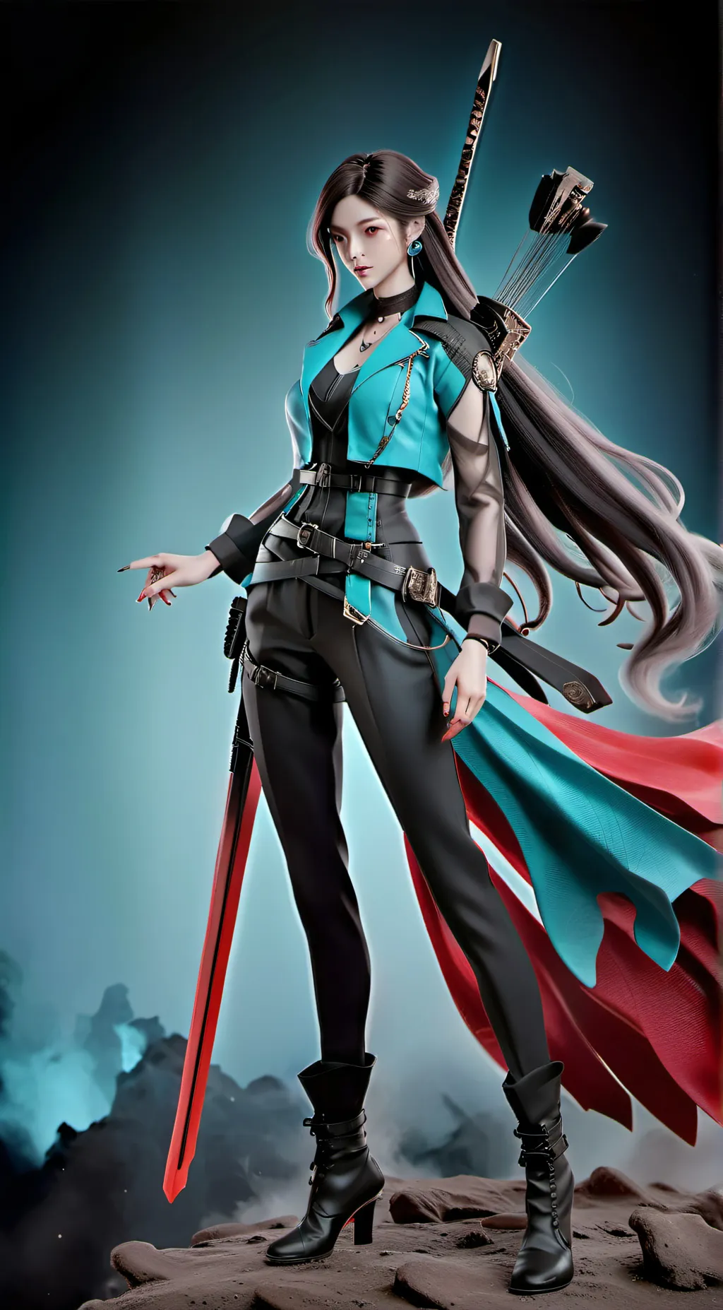 ai character: Viva background