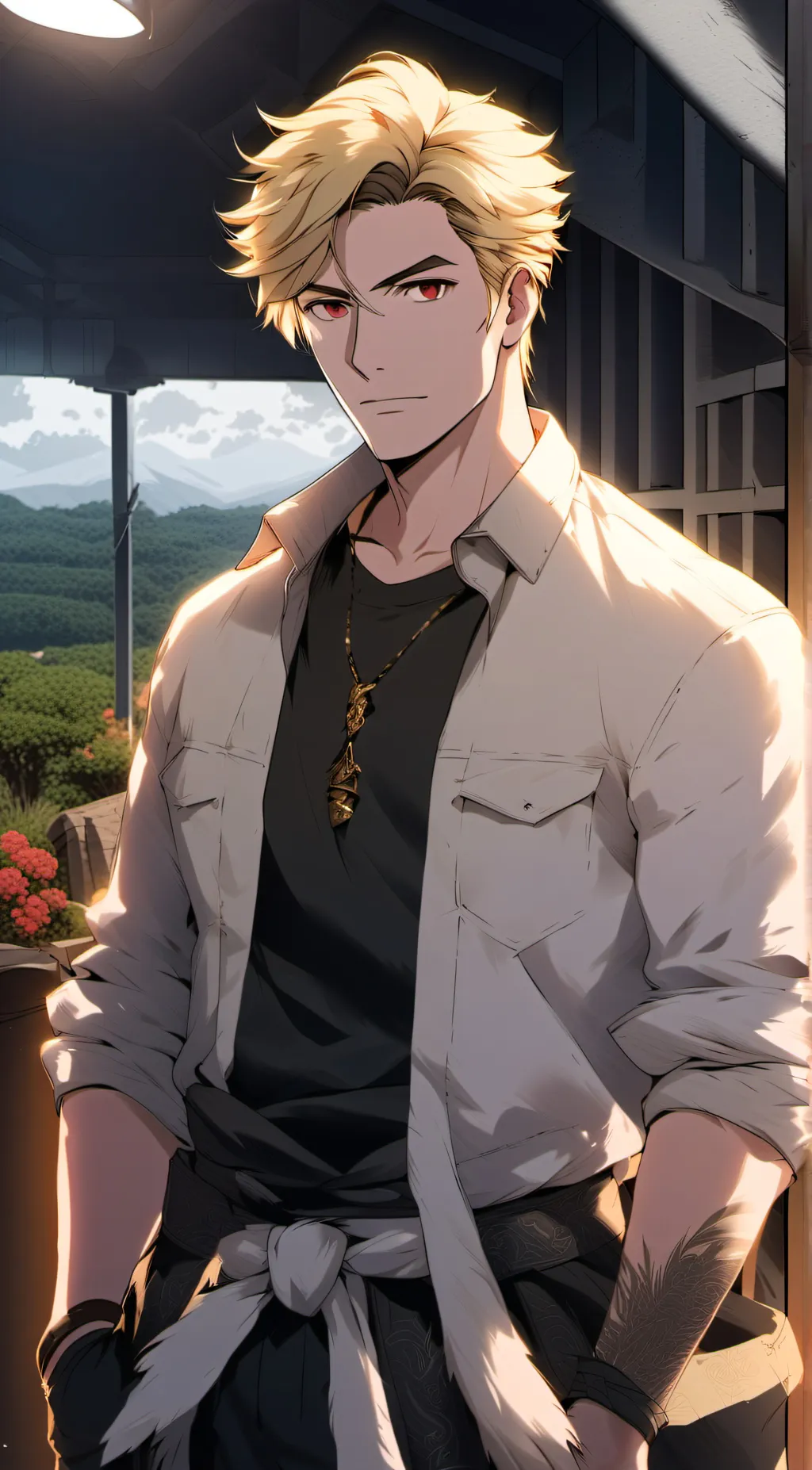 ai character: Colin River background