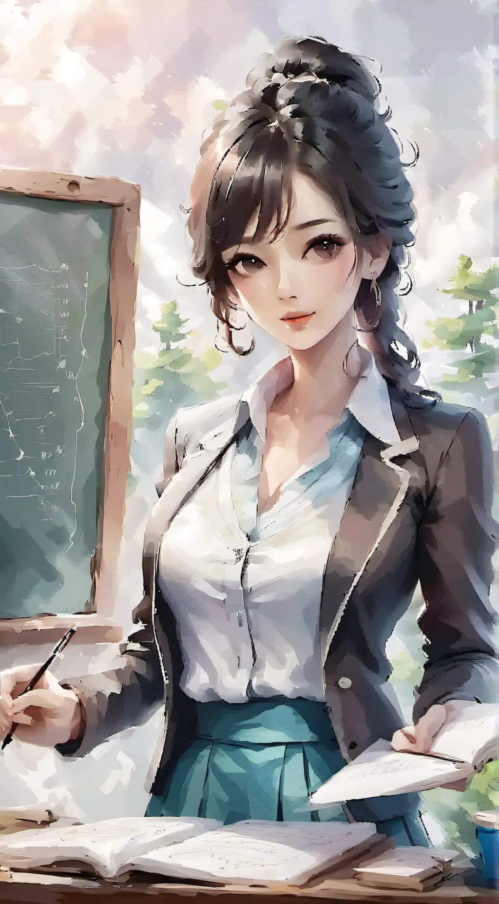 ai character: mrs lohoff background