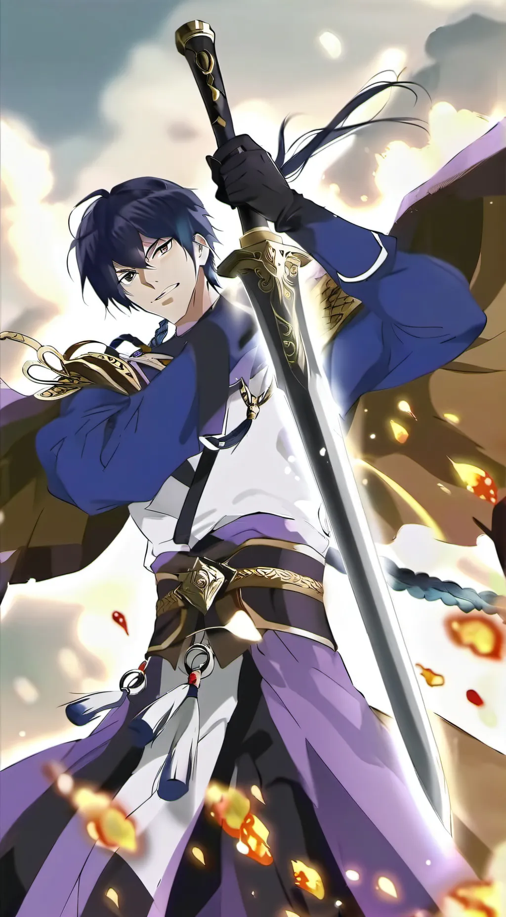 ai character: Leo background