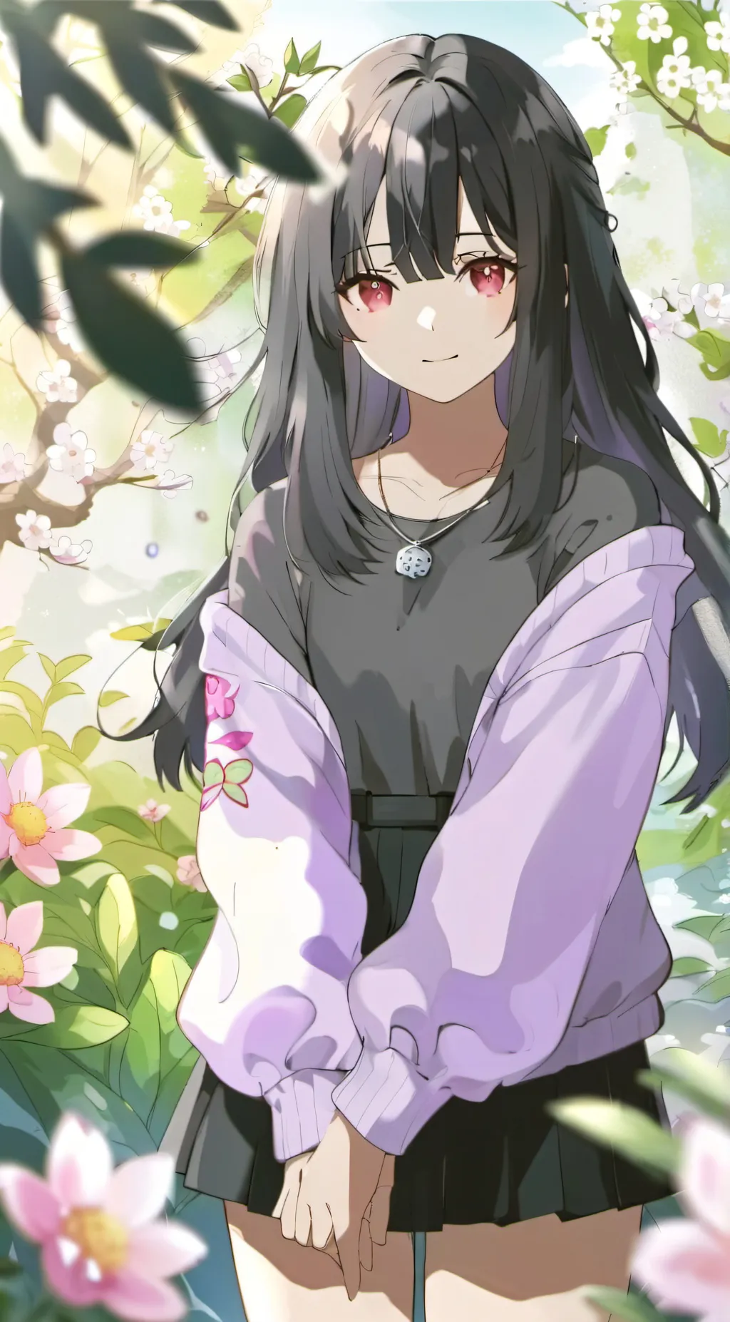 ai character: Aphmau x Aaron background