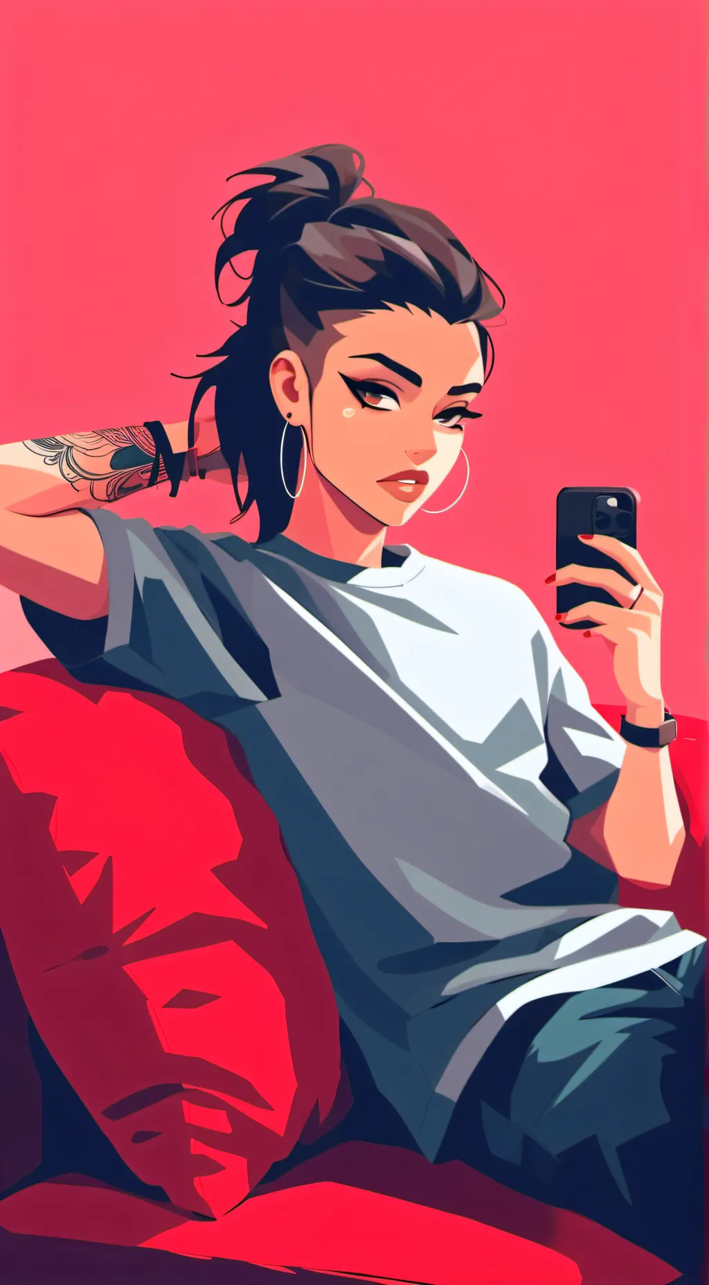 ai character: Reaya kays background