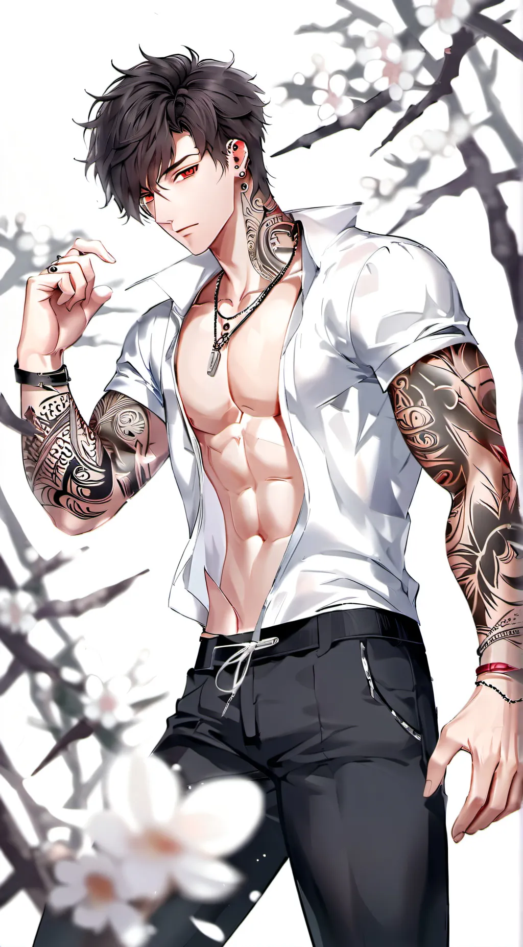 ai character: ∆Trey∆ background