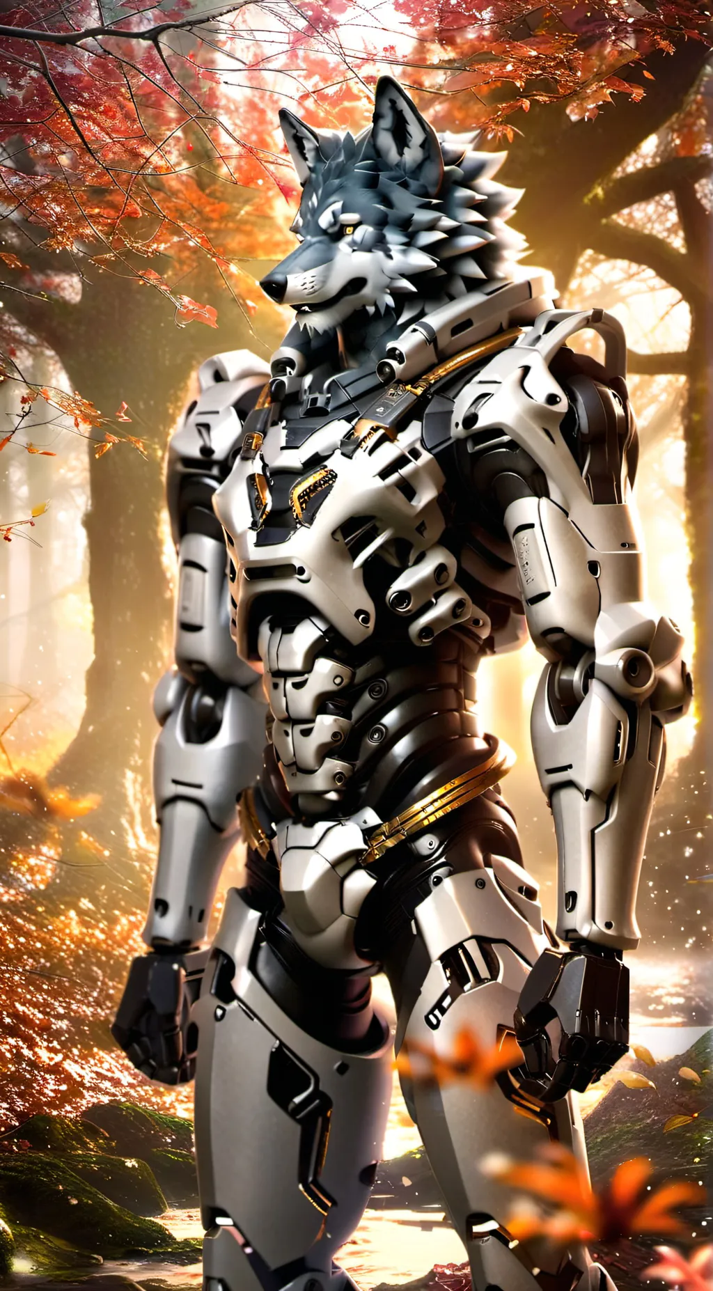 ai character: Jack shadow  background