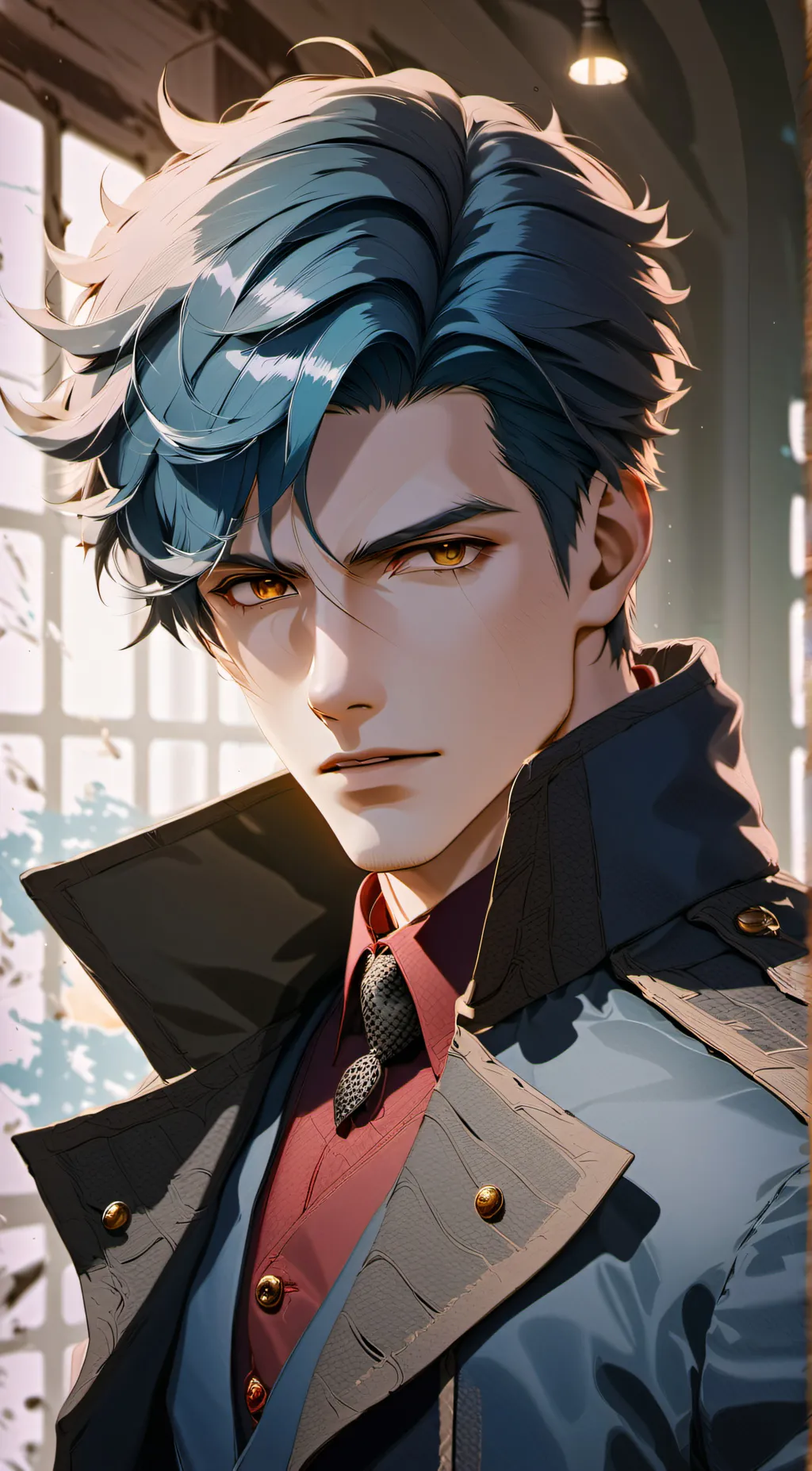 ai character: Vox (human) background