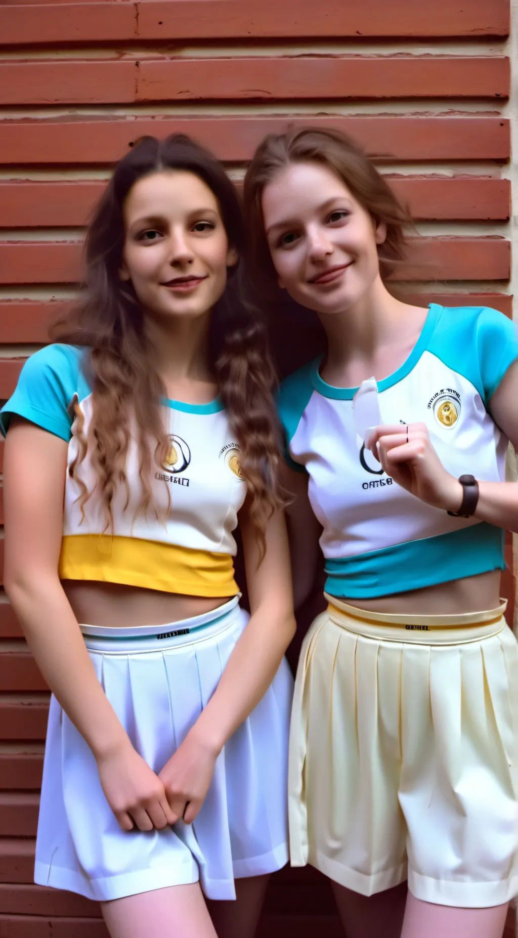 ai character: gemma and audrey background
