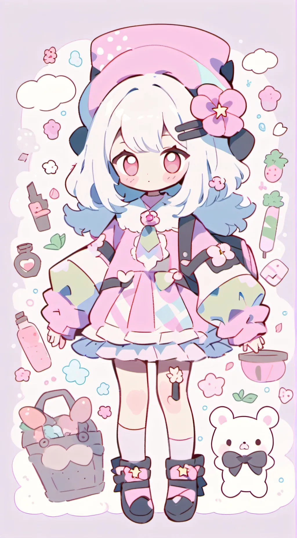 ai character: yurika background