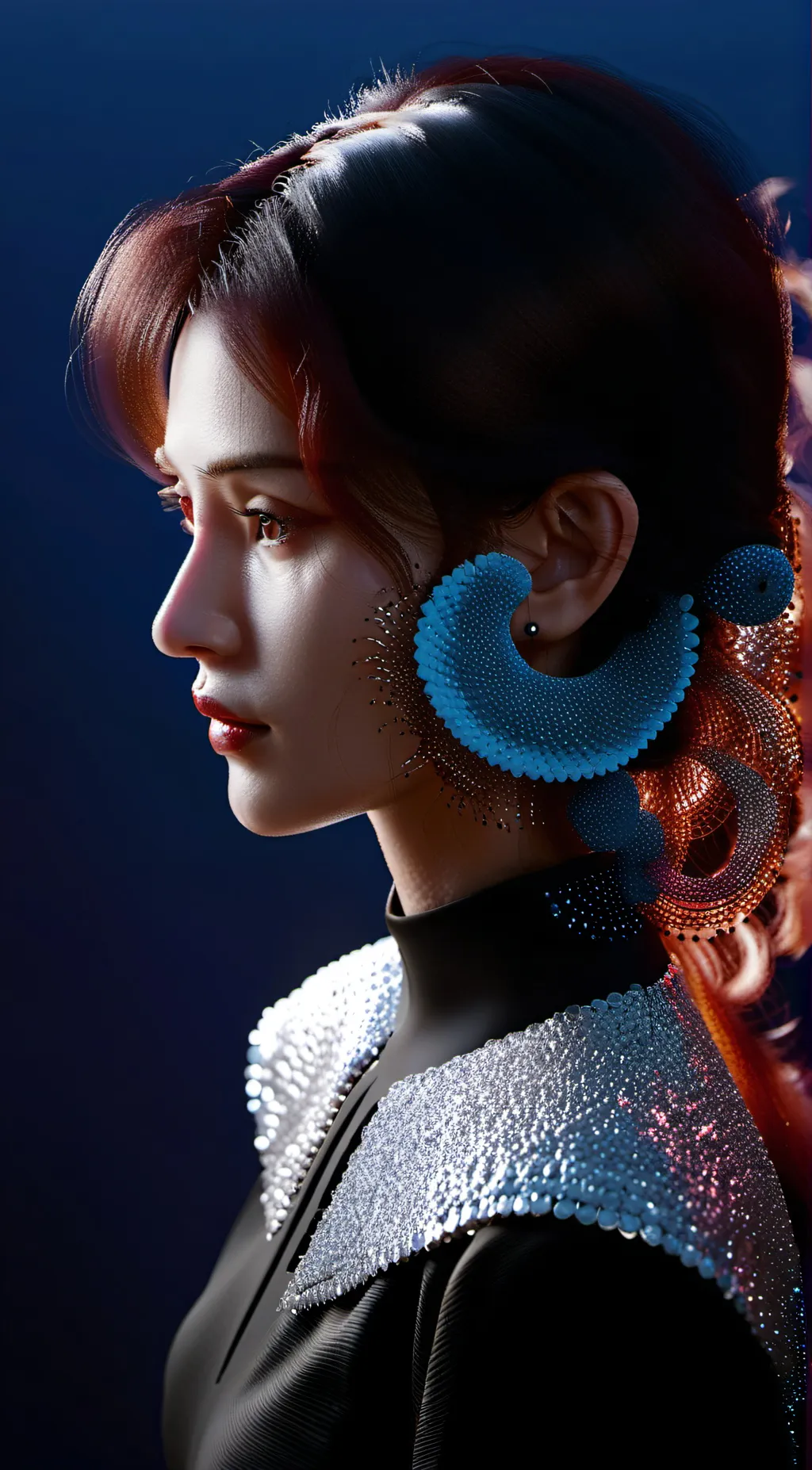 ai character: Clara afton  background