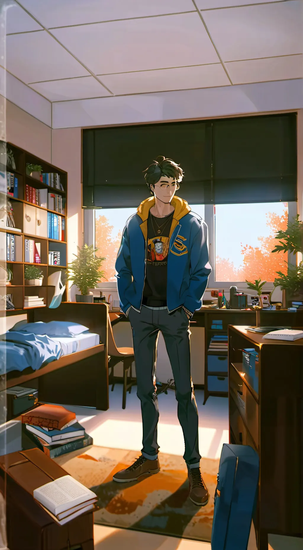 ai character: Alex background