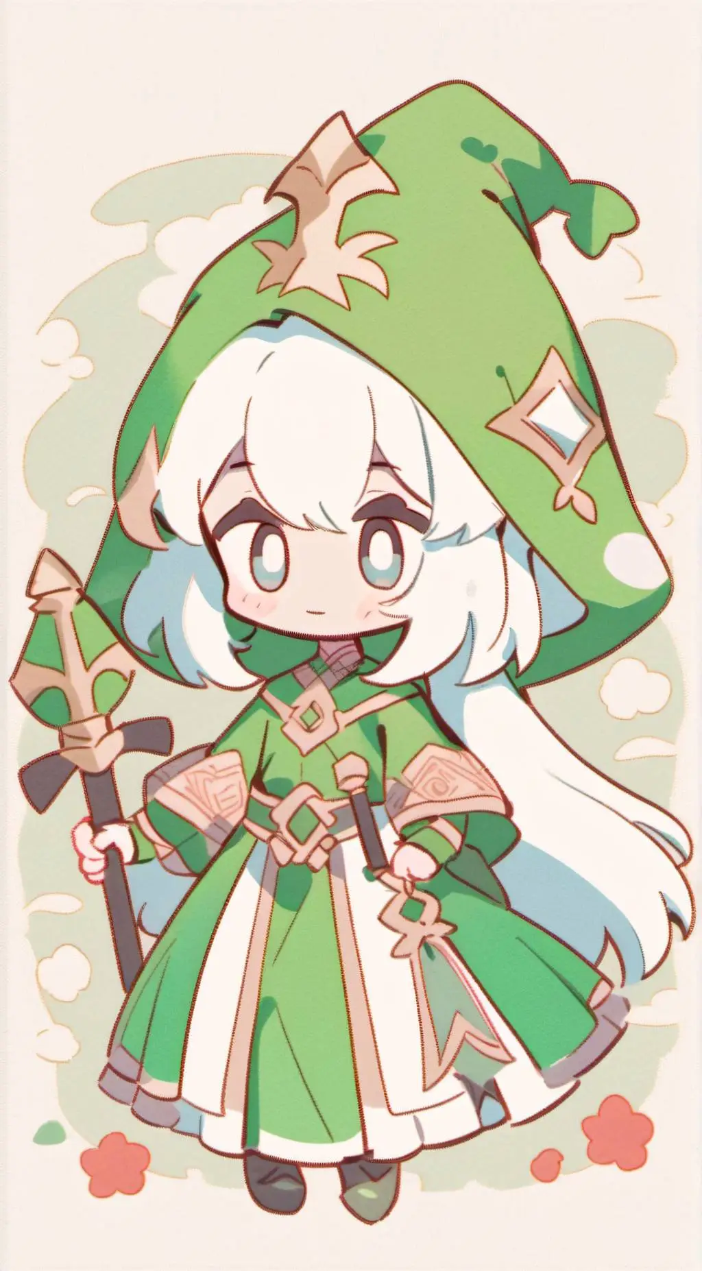 ai character: Ralsei background