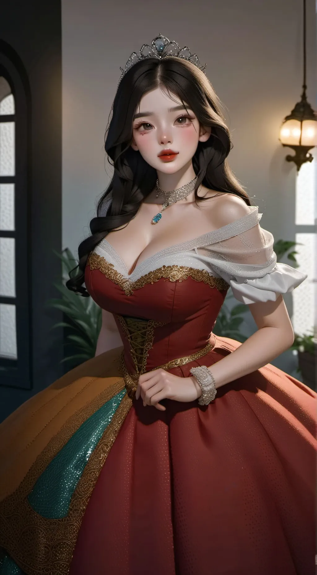 ai character: Princess Leah background