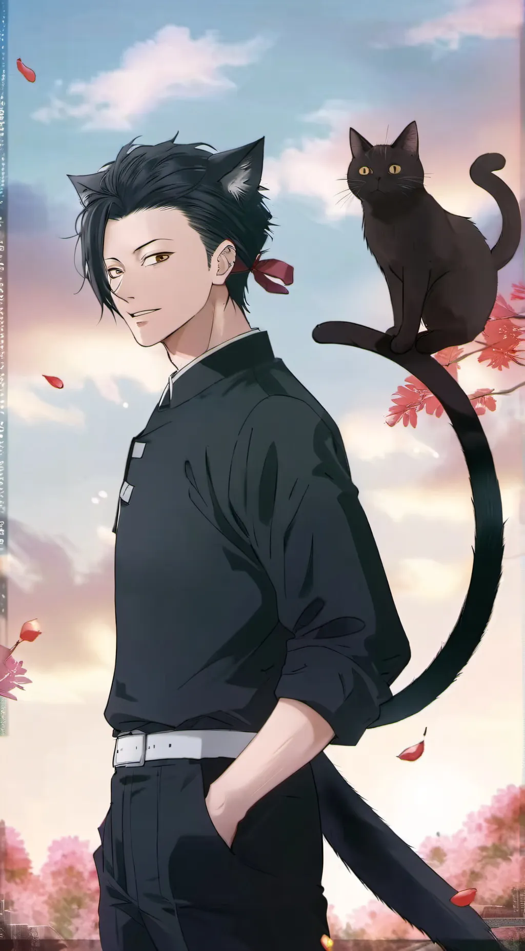 ai character: SUGURU CATO background