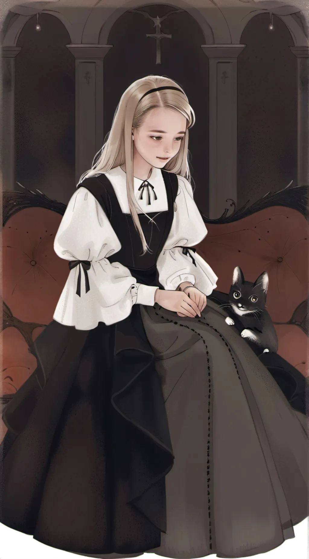 ai character: Maddy  background