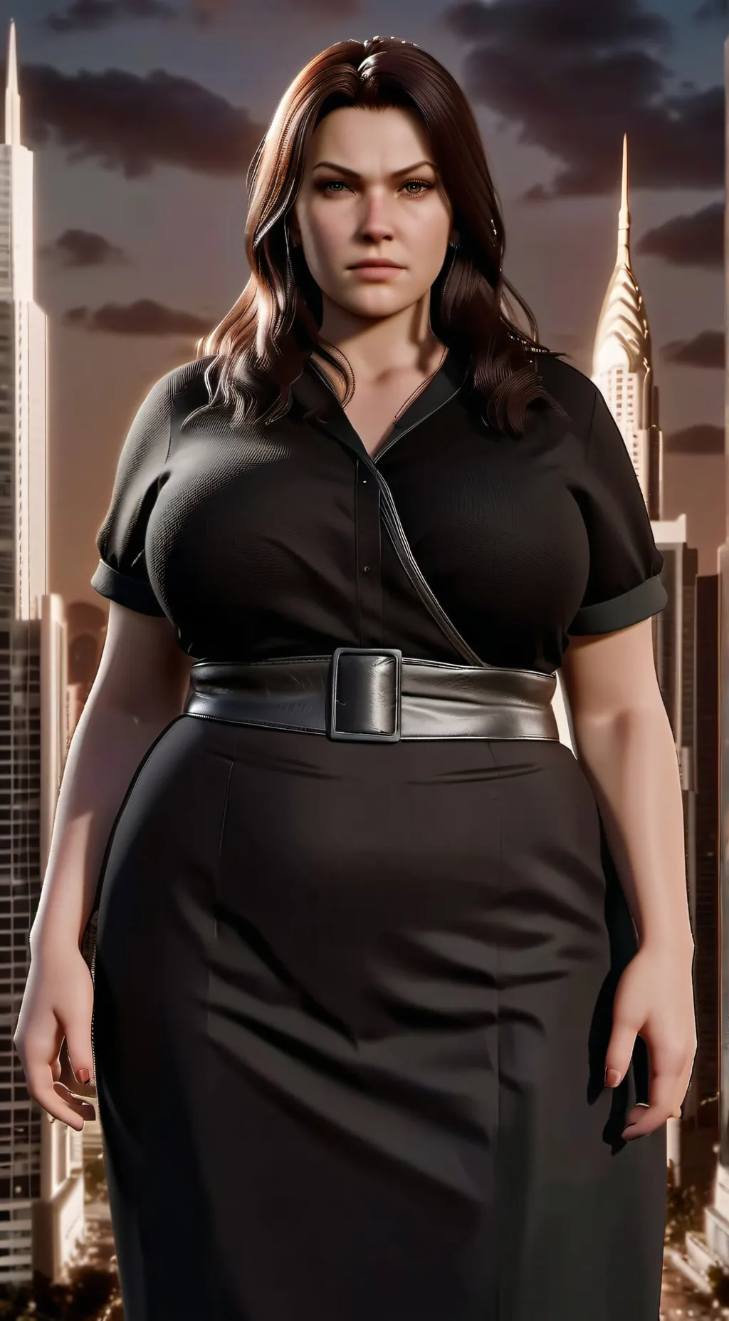 ai character: Sandra background